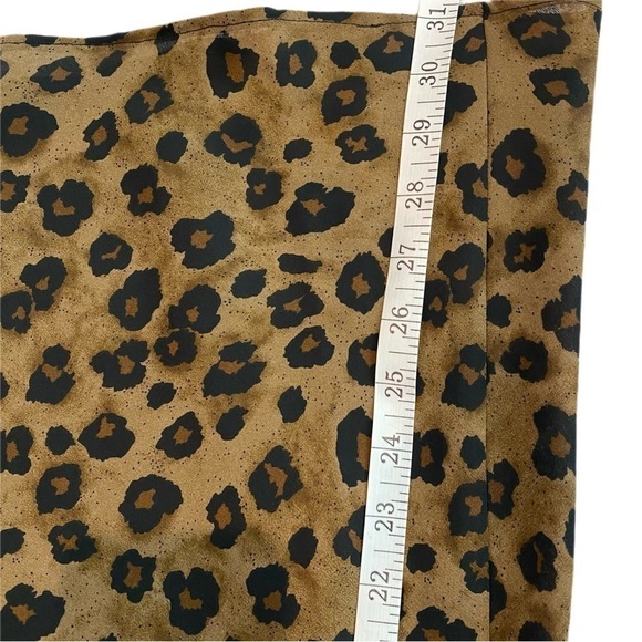 Leopard Print Skirt - Size 16 - Picture 5 of 6